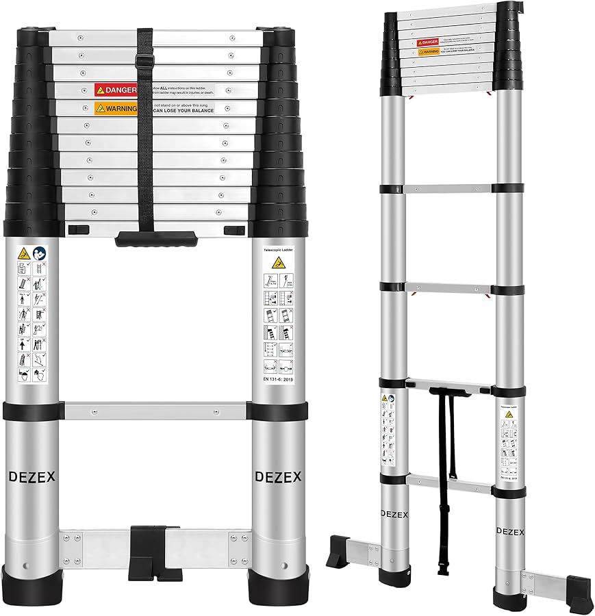 Lionladder Telescoping Ladders Aluminum Lsdder